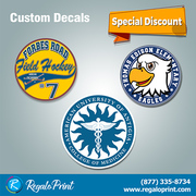 Get Complimentary Crafted Decals Printing Designs | RegaloPrint
