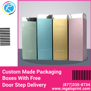 Custom Made Packaging Boxes With Free Door Step Delivery – RegaloPrint